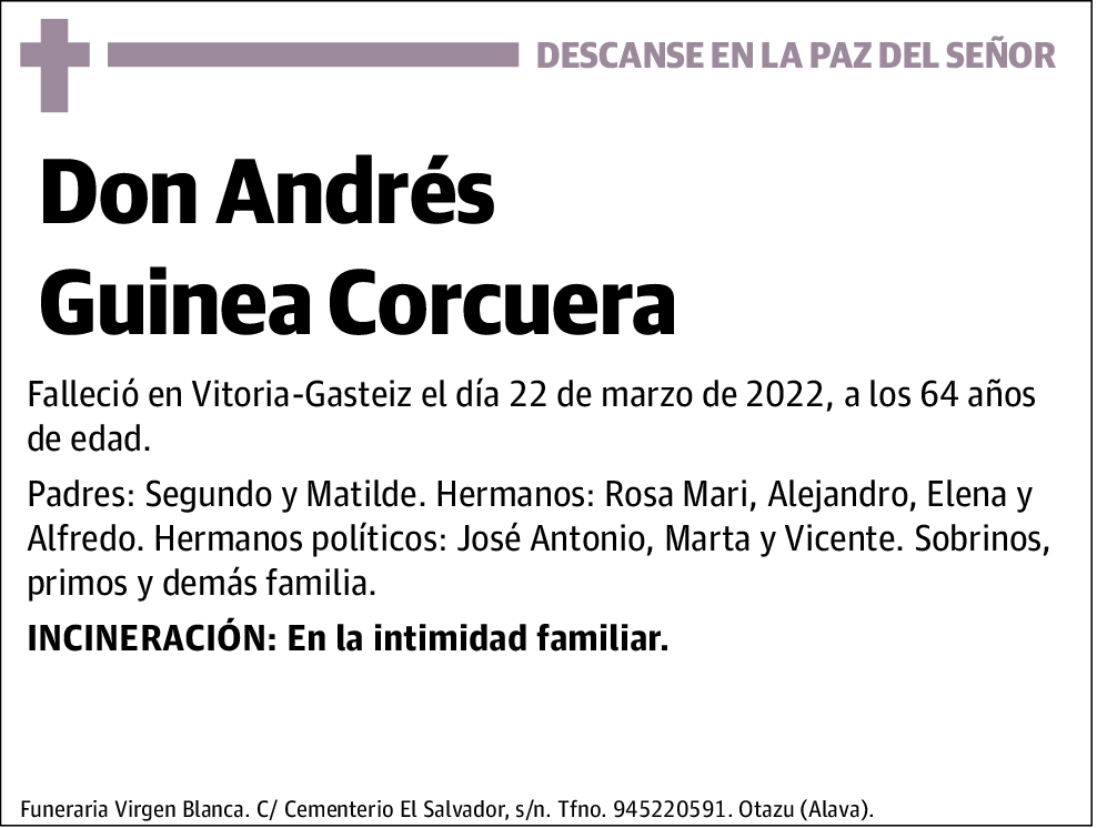 Andrés Guínea Corcuera