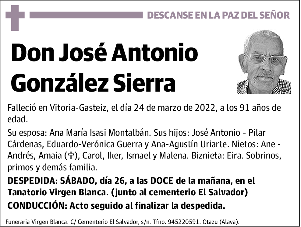 José Antonio González Sierra