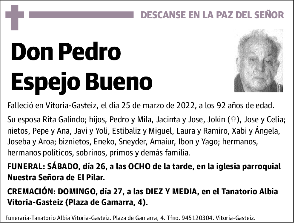 Pedro Espejo Bueno