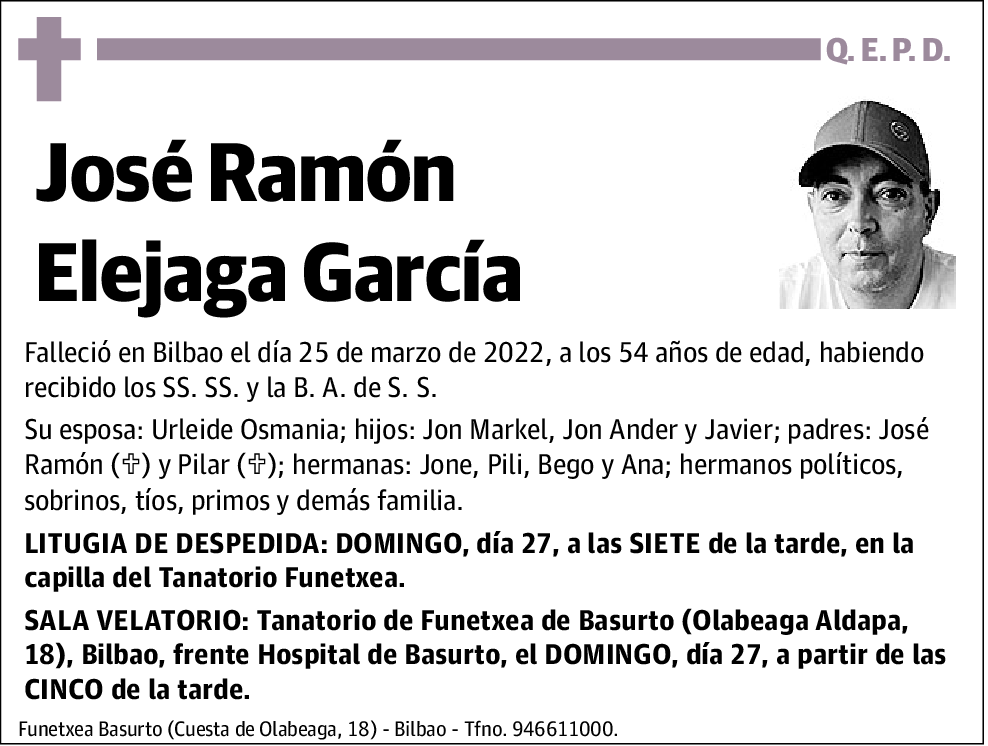 José Ramón Elejaga García