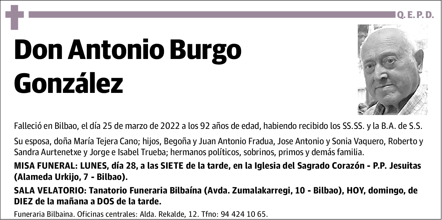 Antonio Burgo Gonzalez