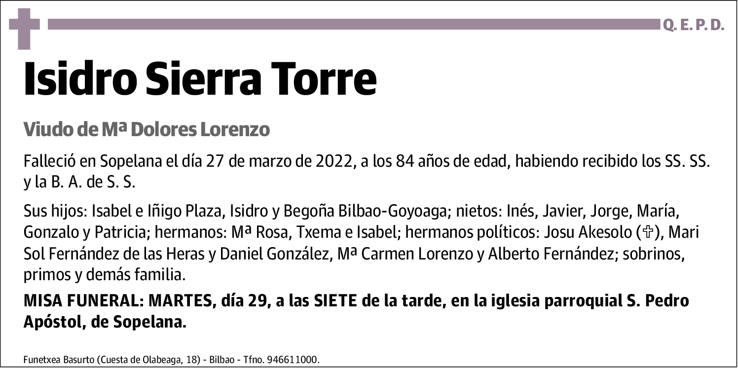 Isidro Sierra Torre