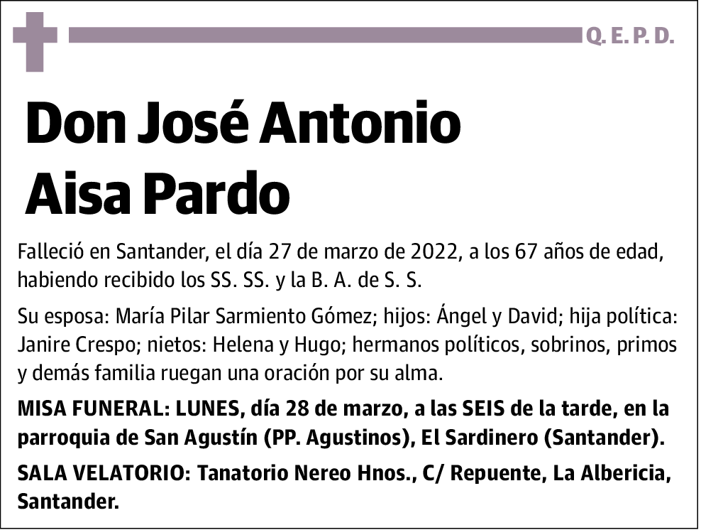 José Antonio Aisa Pardo