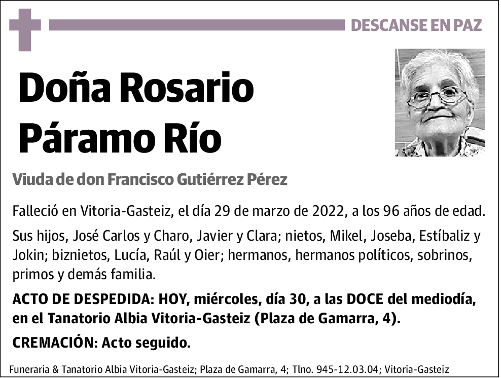 Rosario Páramo Río