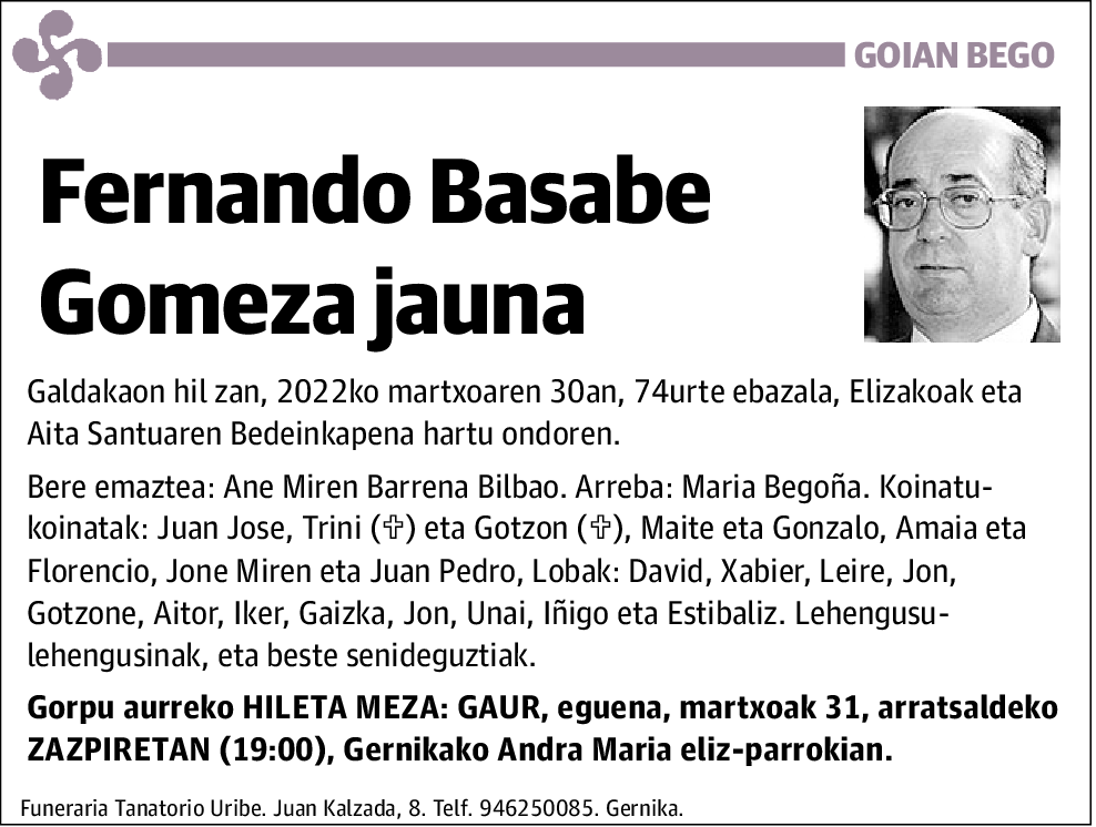 Fernando Basabe Gomez