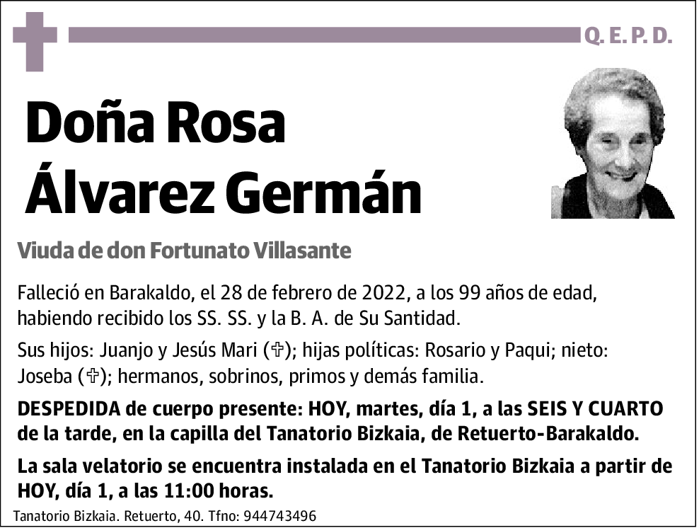 Rosa álvarez Germán