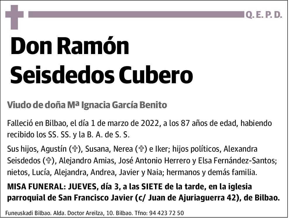 Ramón Seisdedos Cubero