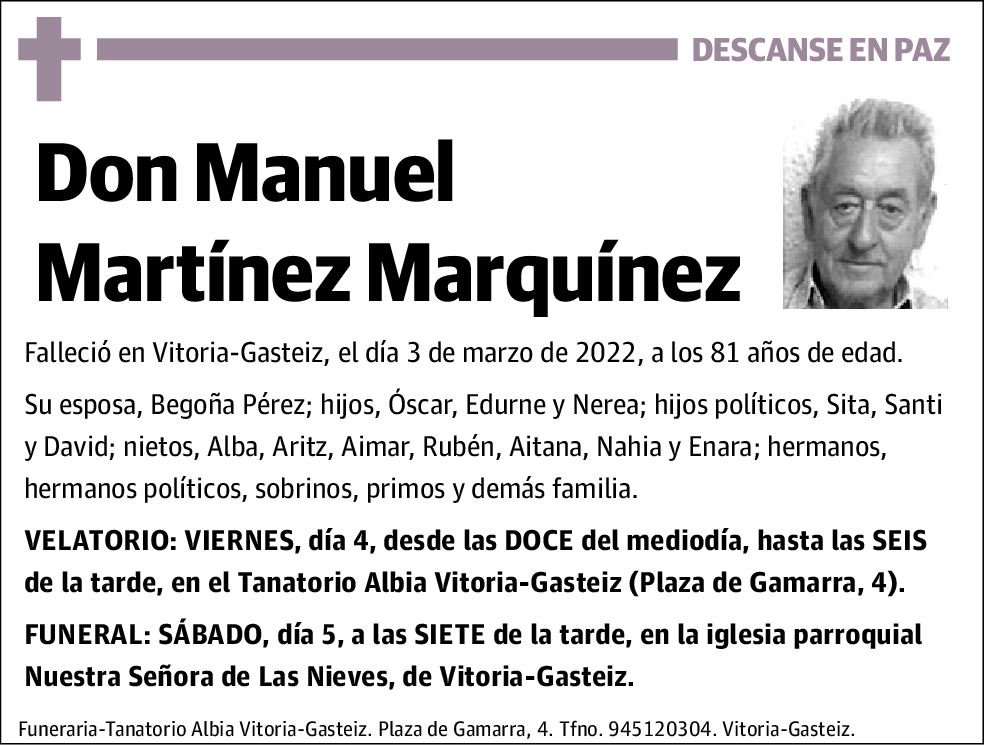 Manuel Martínez Marquínez