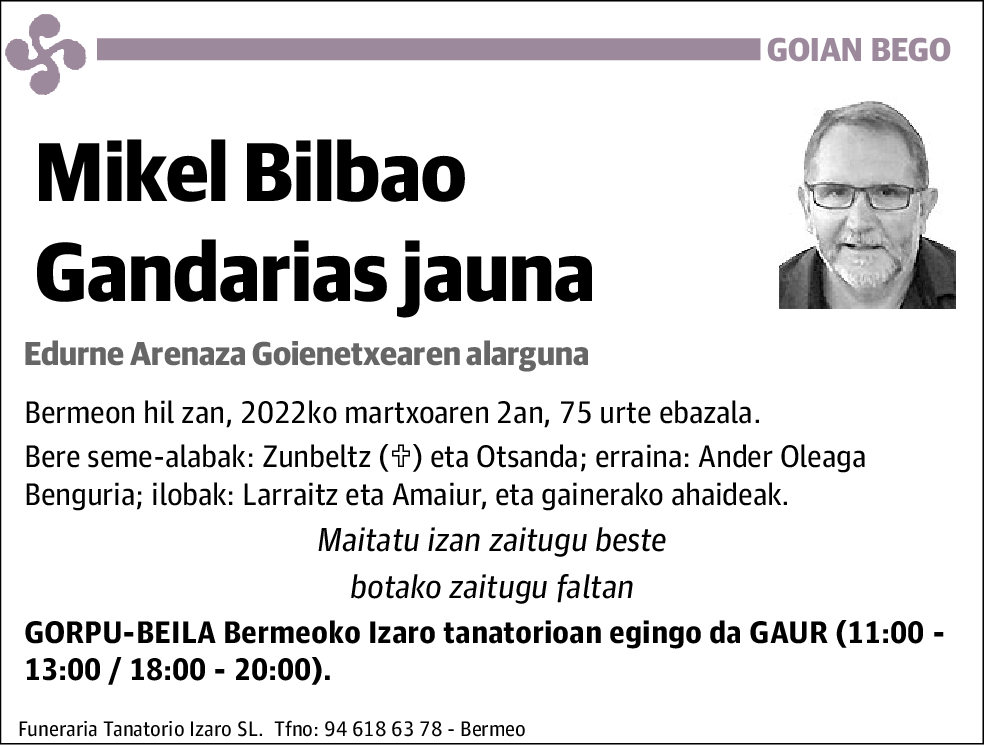 Mikel Bilbao Gandarias