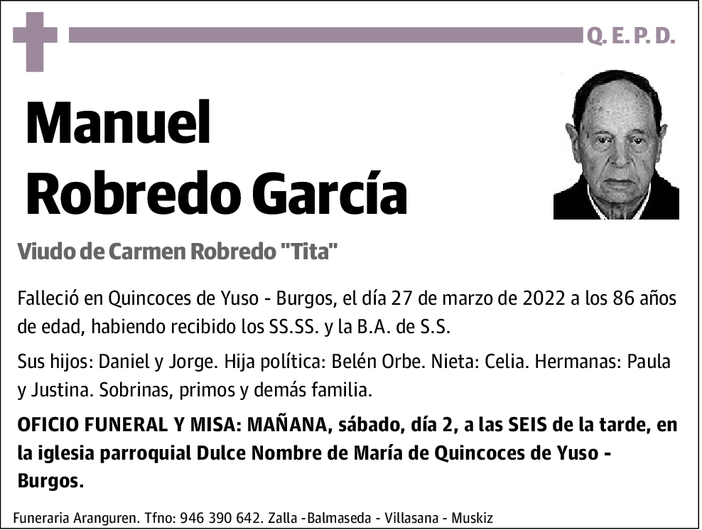 Manuel Robredo García