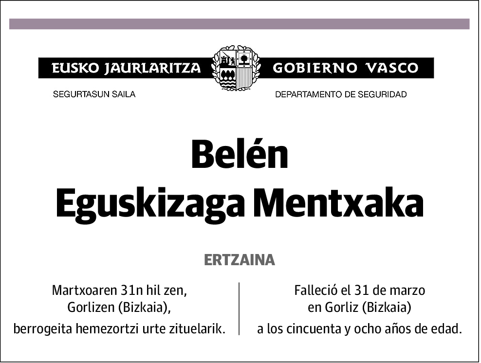 Belén Eguskizaga Mentxaka