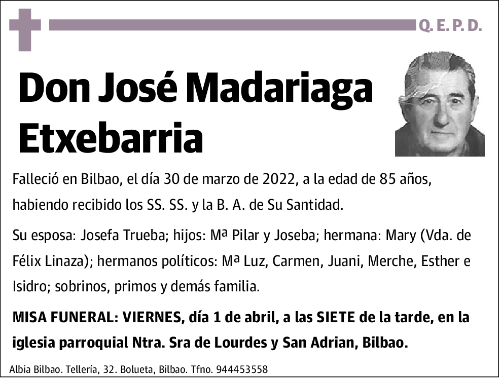 José Madariaga Etxebarria