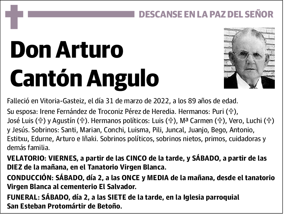 Arturo Cantón Angulo