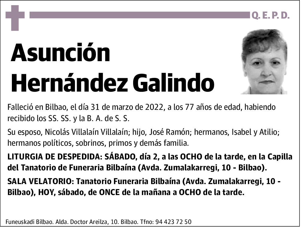 Asunción Hernández Galindo