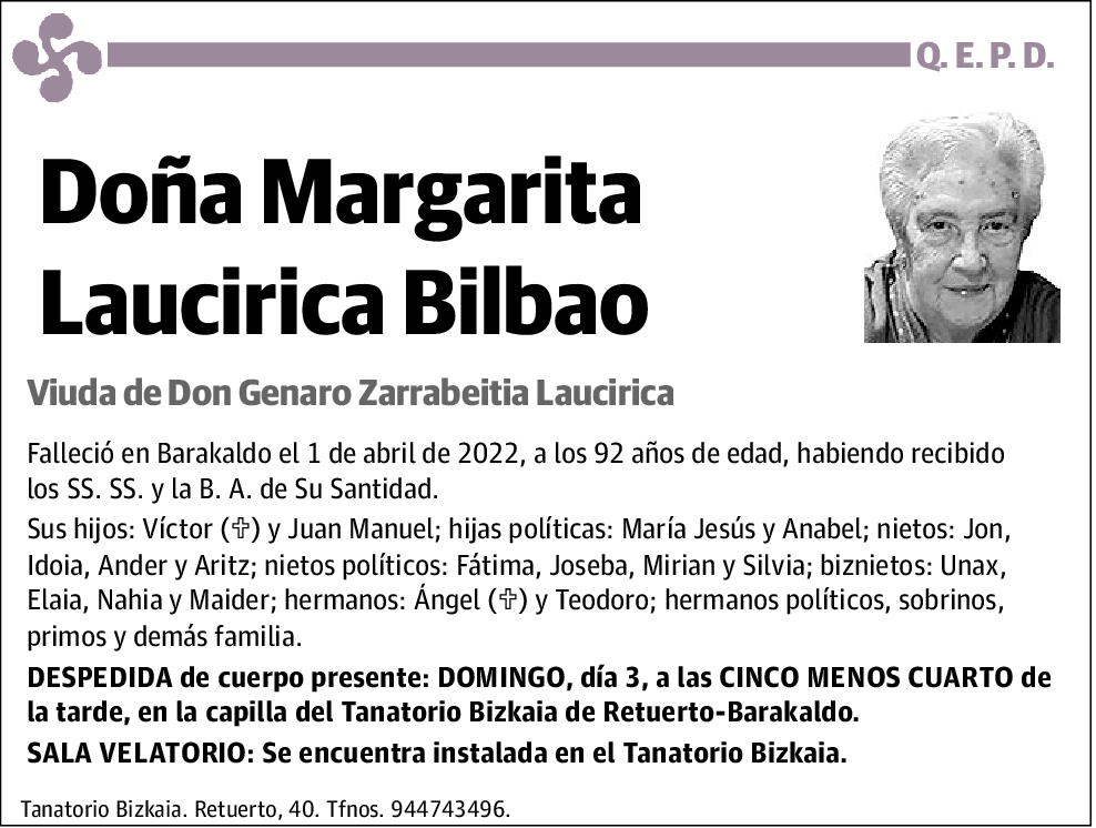 Margarita Laucirica Bilbao