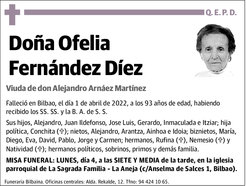 Ofelia Fernández Díez