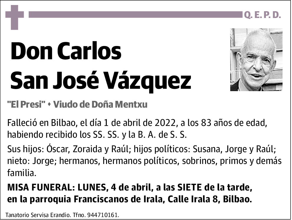 Carlos San José Vázquez