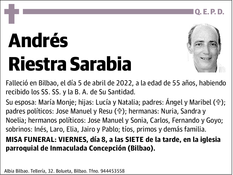 Andrés Riestra Sarabia