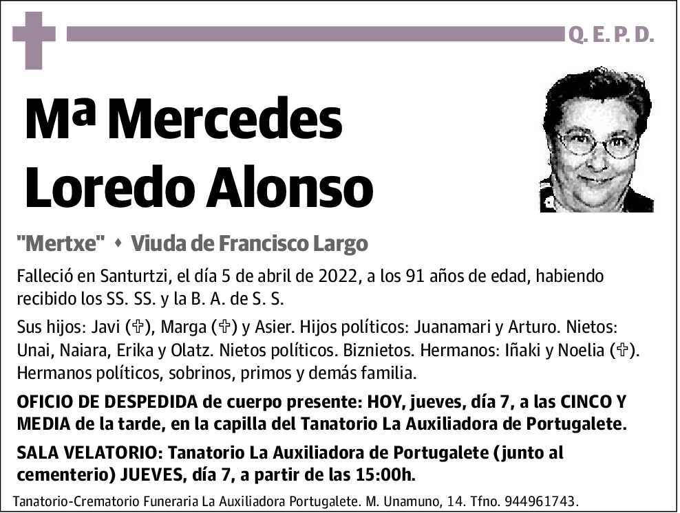 María Mercedes Loredo Alonso