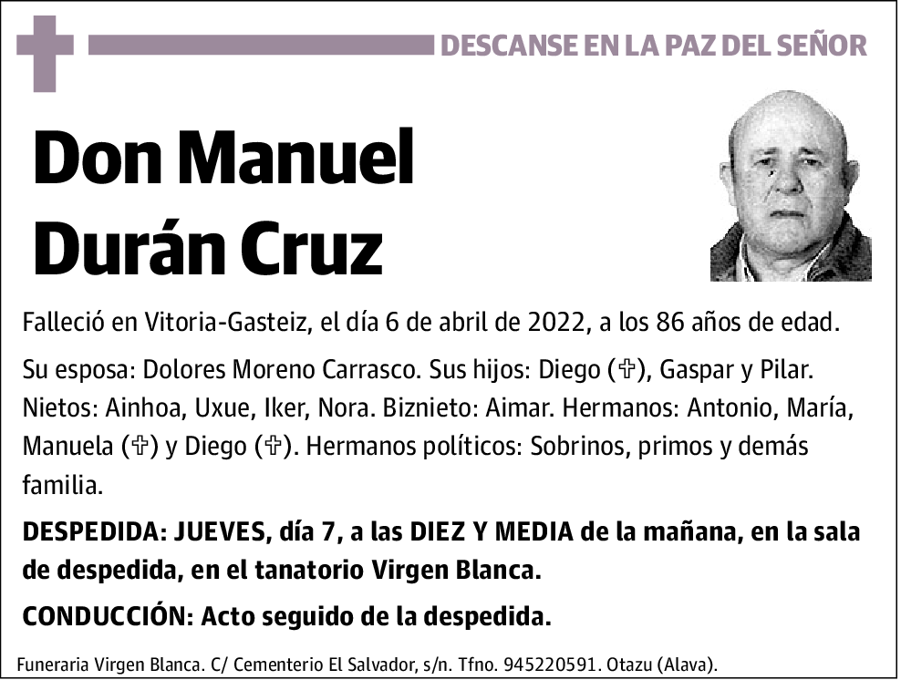 Manuel Durán Cruz