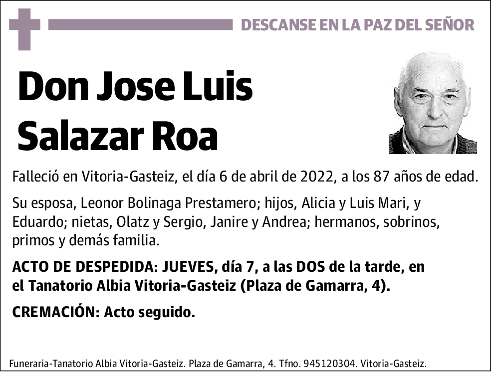 Jose Luis Salazar Roa