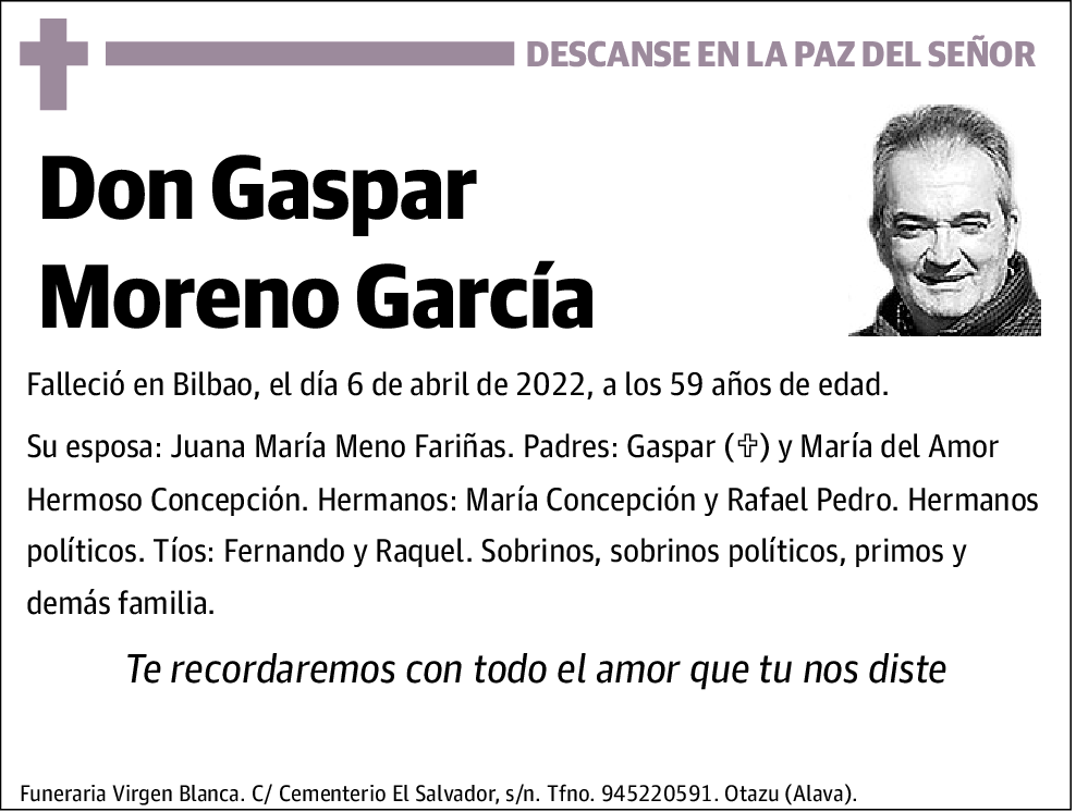 Gaspar Moreno García