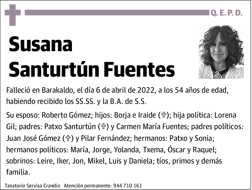 Susana Santurtún Fuentes