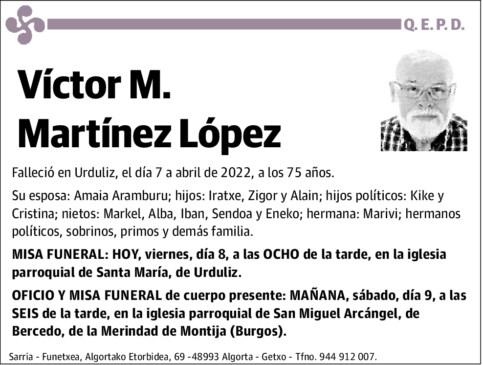 Víctor M. Martínez López