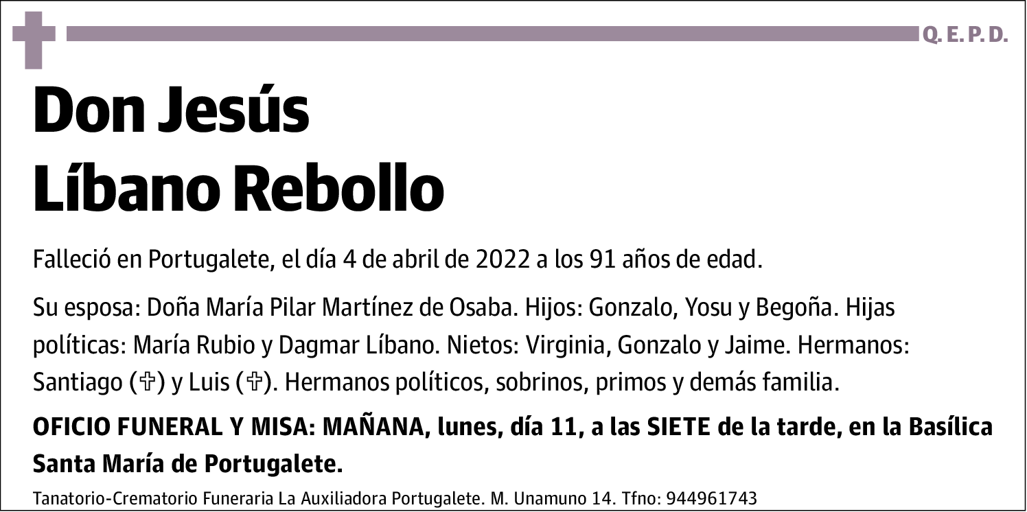 Jesús Líbano Rebollo