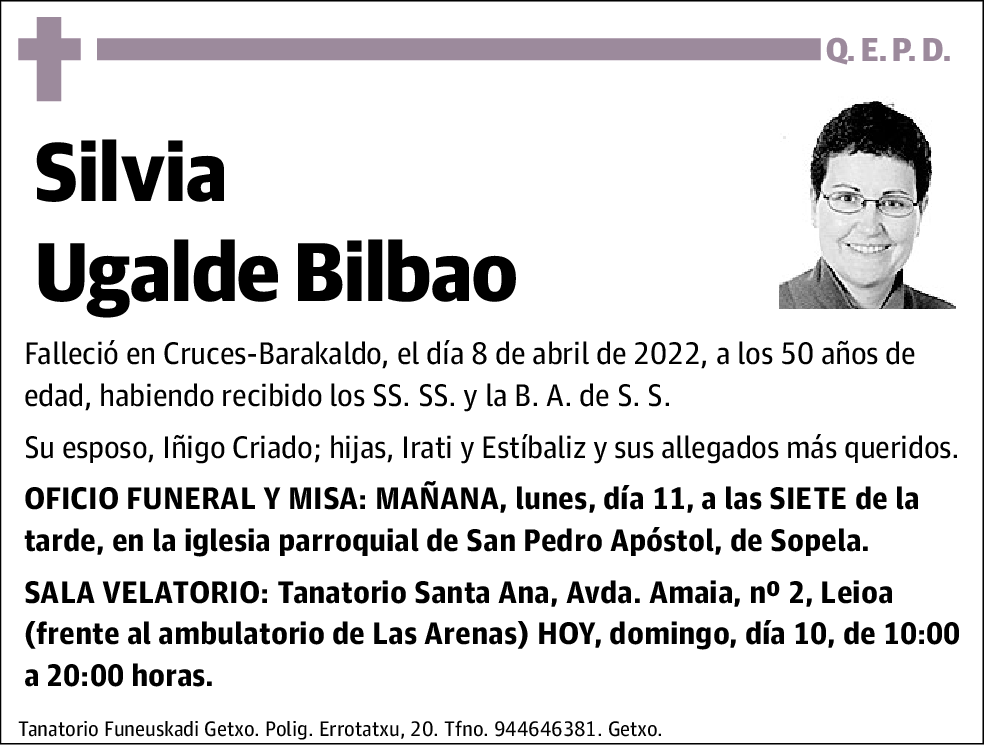 Silvia Ugalde Bilbao