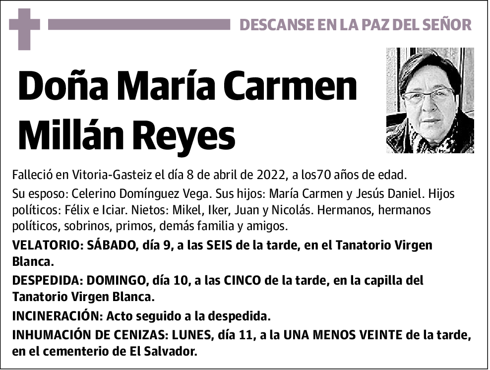 María Carmen Millán Reyes