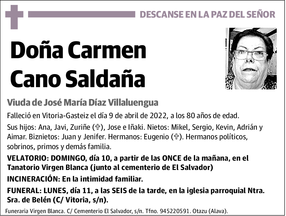 Carmen Cano Saldaña