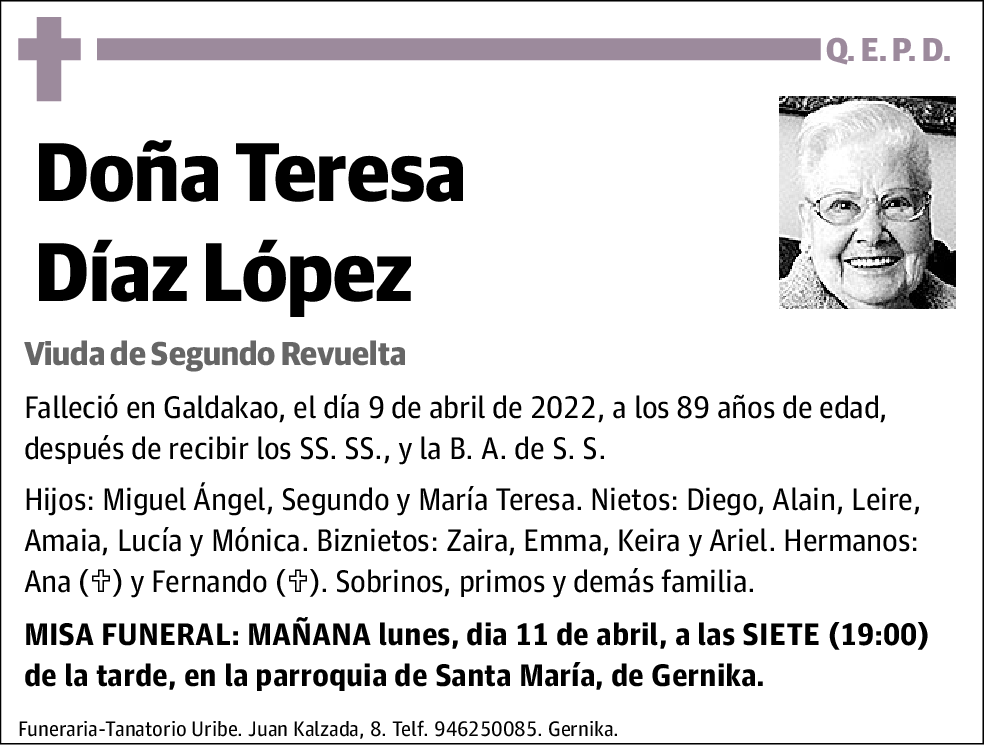 Teresa Díaz López