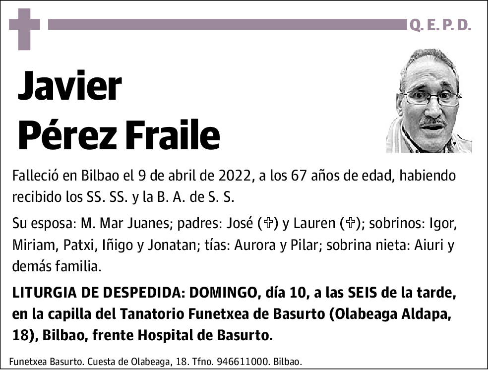 Javier Perez Fraile