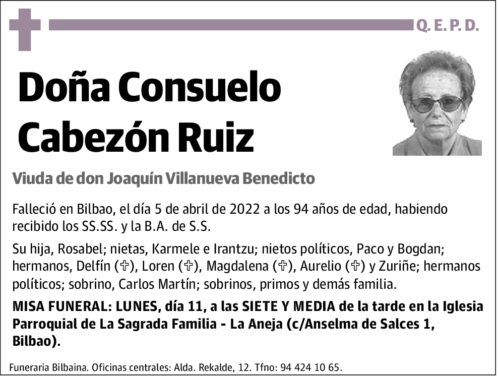 Consuelo Cabezón Ruiz