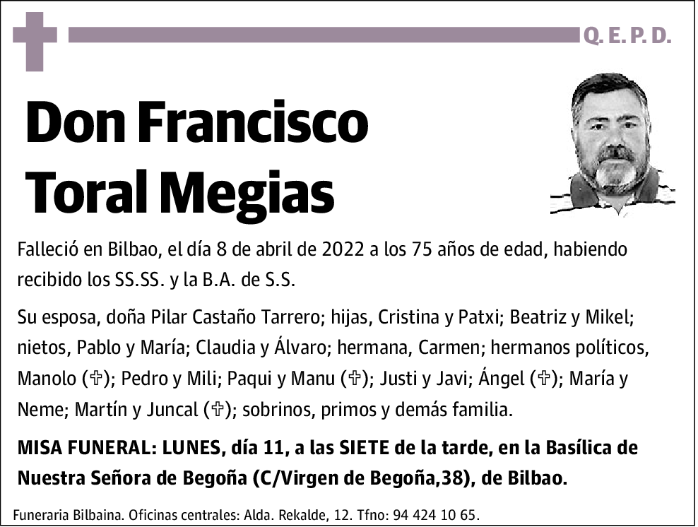 Francisco Toral Megias