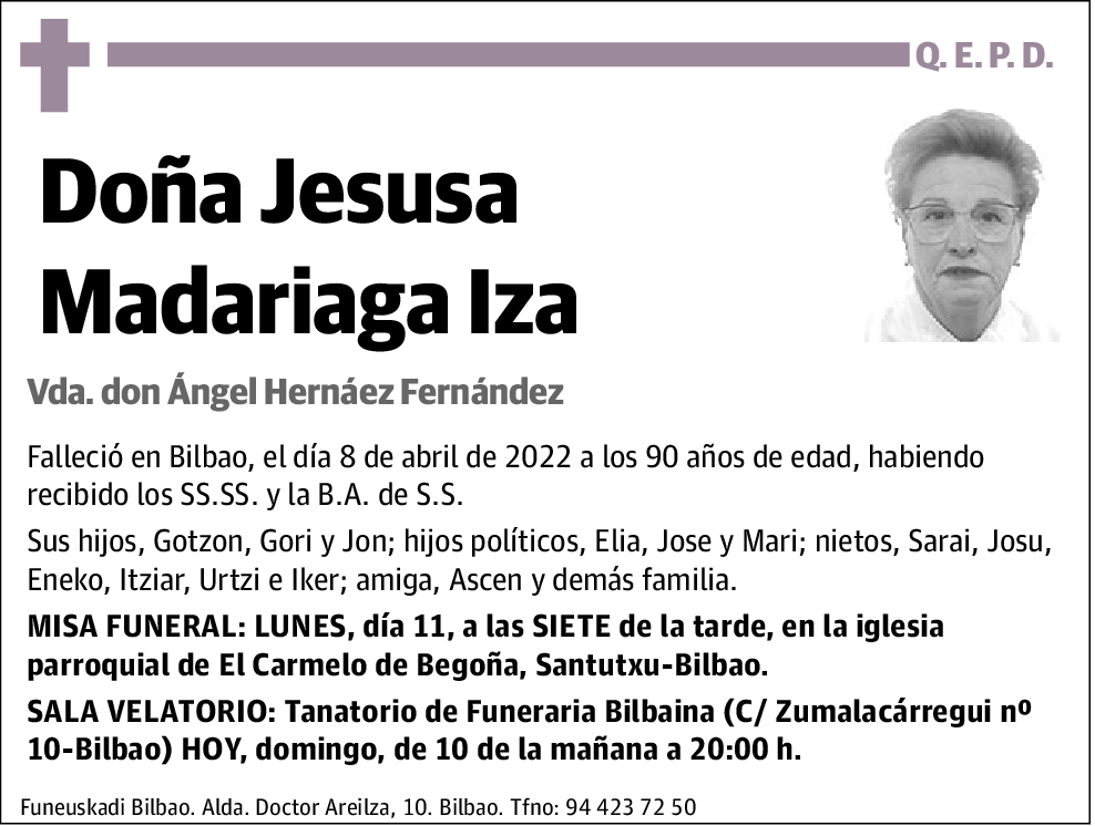 Jesusa Madariaga Iza