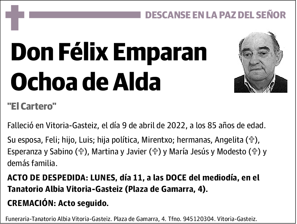 Félix Emparan Ochoa de Alda