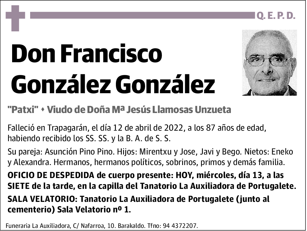 Francisco González González