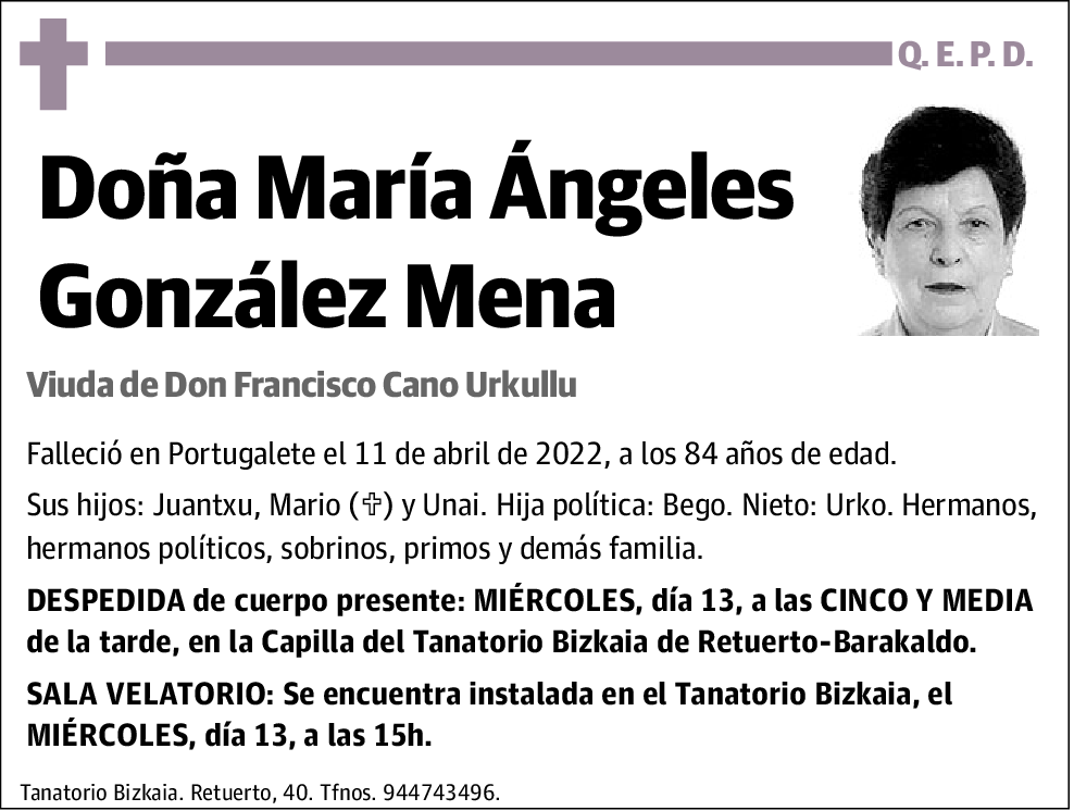 María Ángeles González Mena