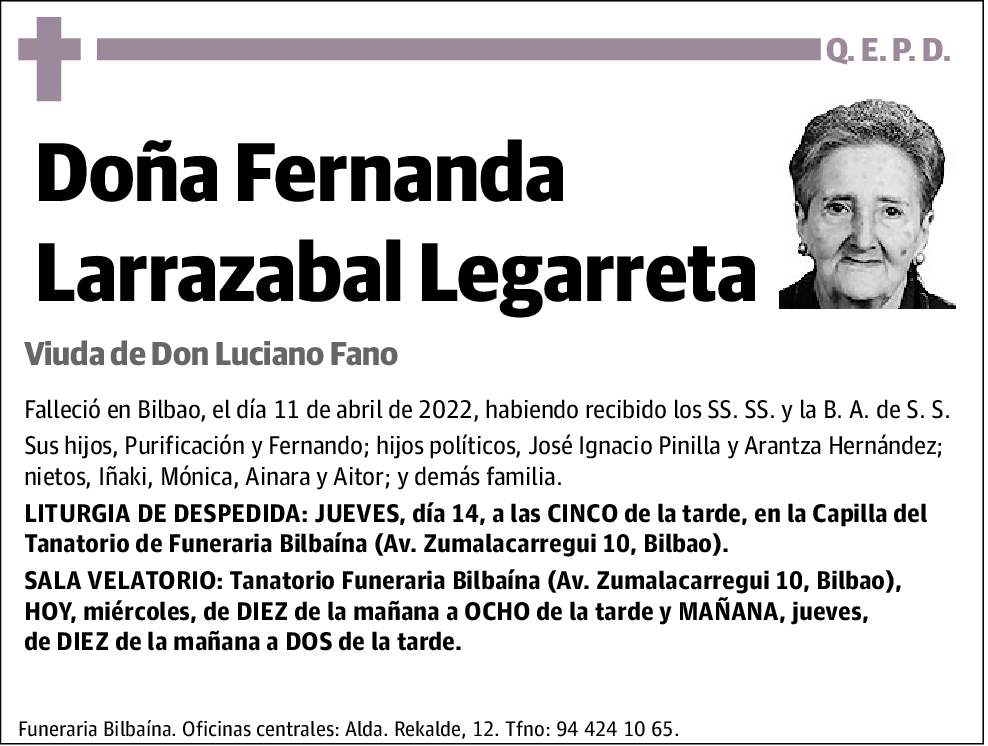 Fernanda Larrazabal Legarreta