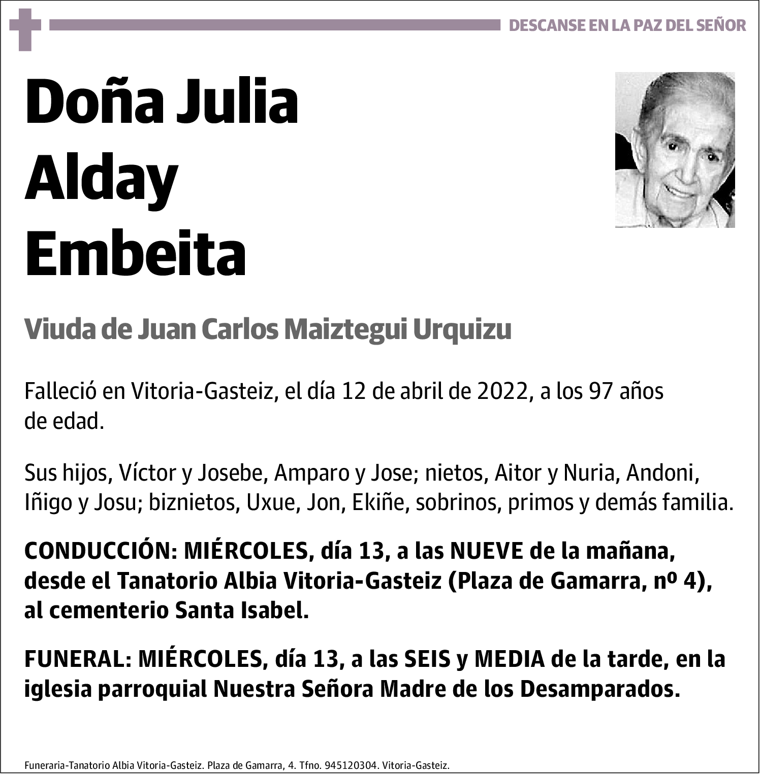 Julia Alday Embeita