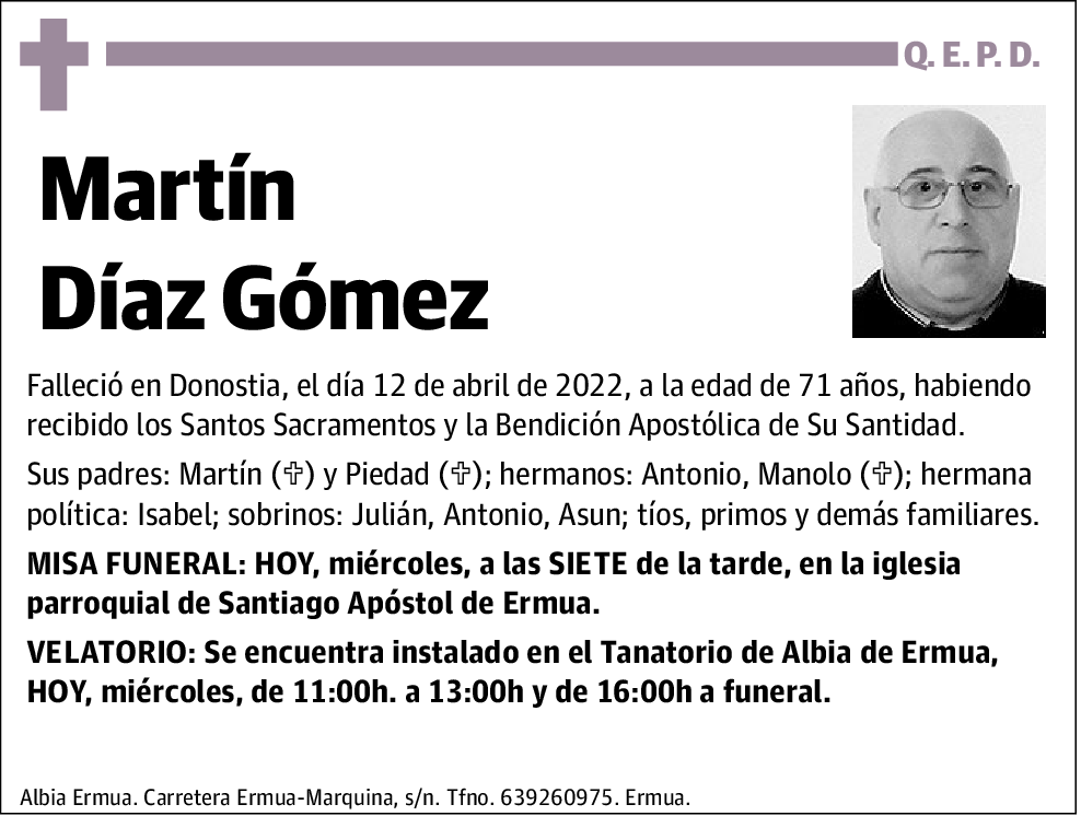 Martín Díaz Gómez