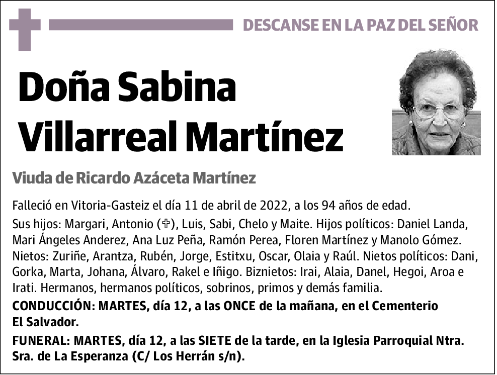 Sabina Villarreal Martínez