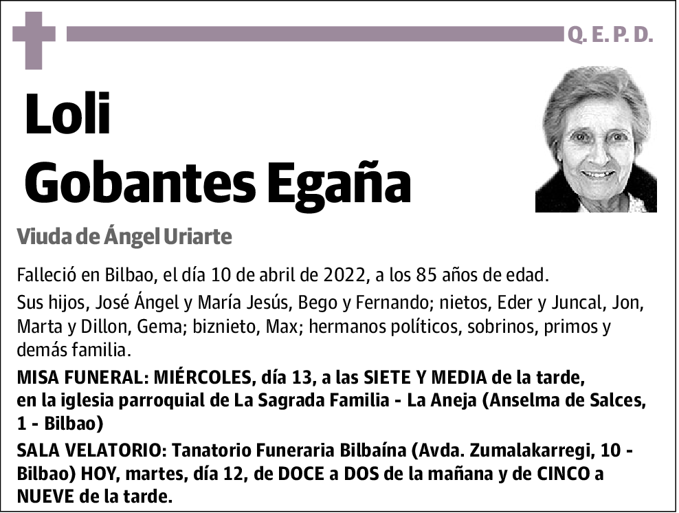 Loli Gobantes Egaña