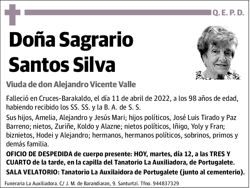 Sagrario Santos Silva