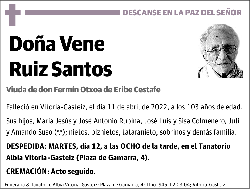 Vene Ruiz Santos