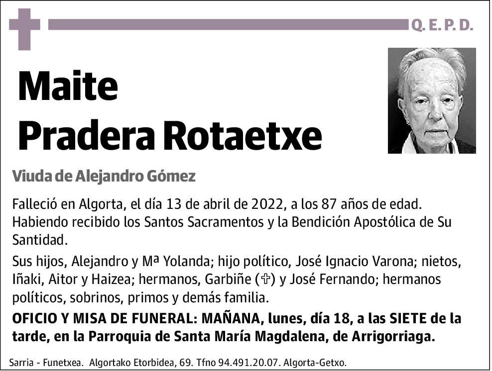 Maite Pradera Rotaetxe