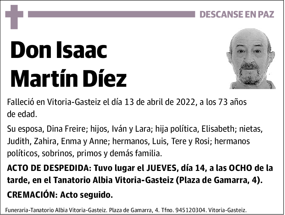 Isaac Martín Díez