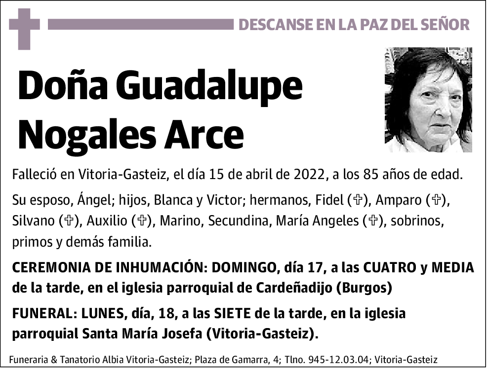 Guadalupe Nogales Arce